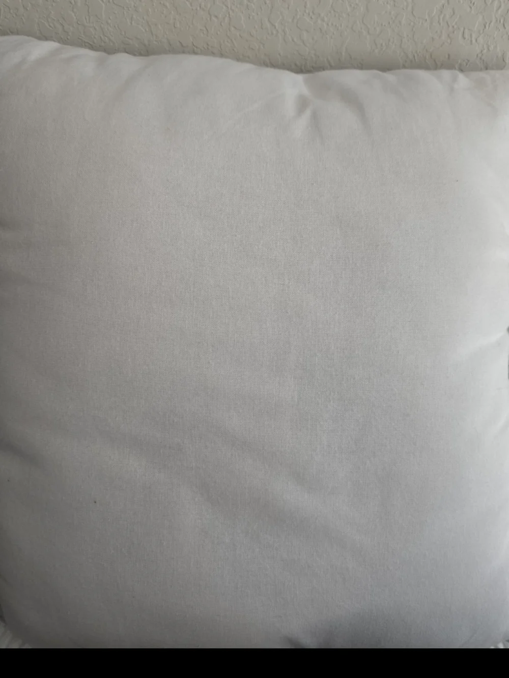 14 In, Gray Pillow with White 'LOVE'